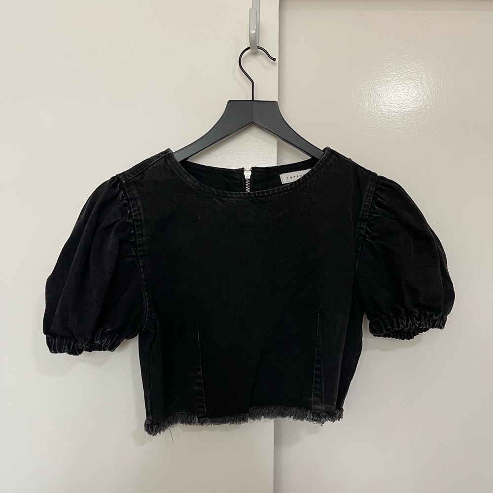 Zara Cropped Shirt